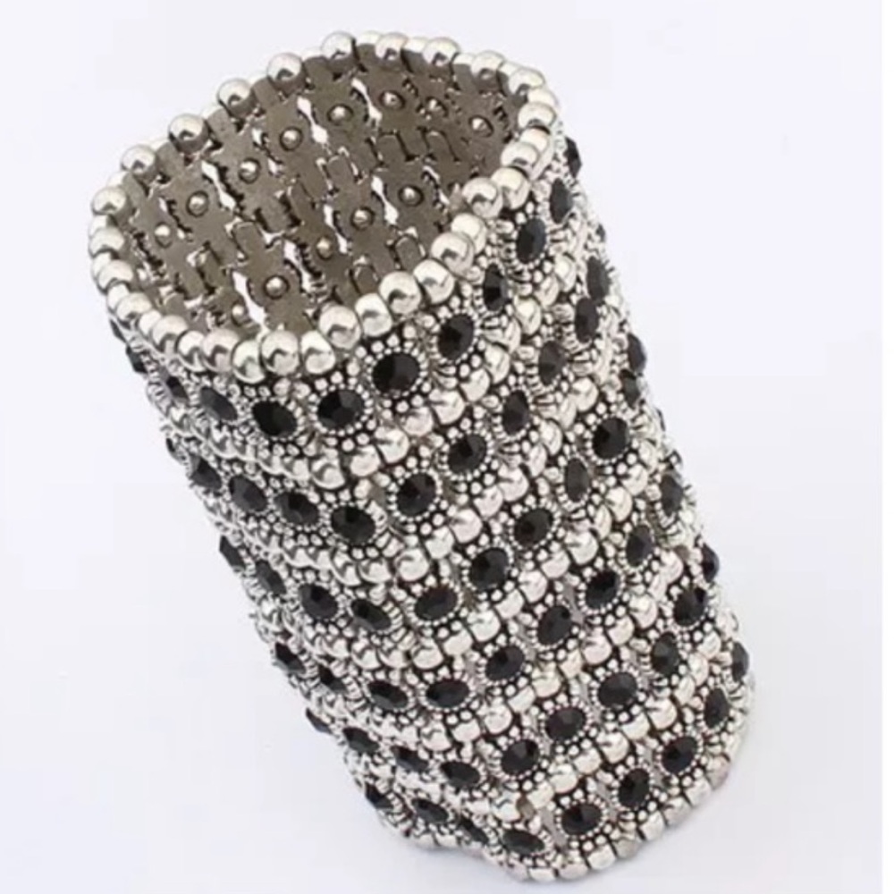 6 Row Crystal Bracelet